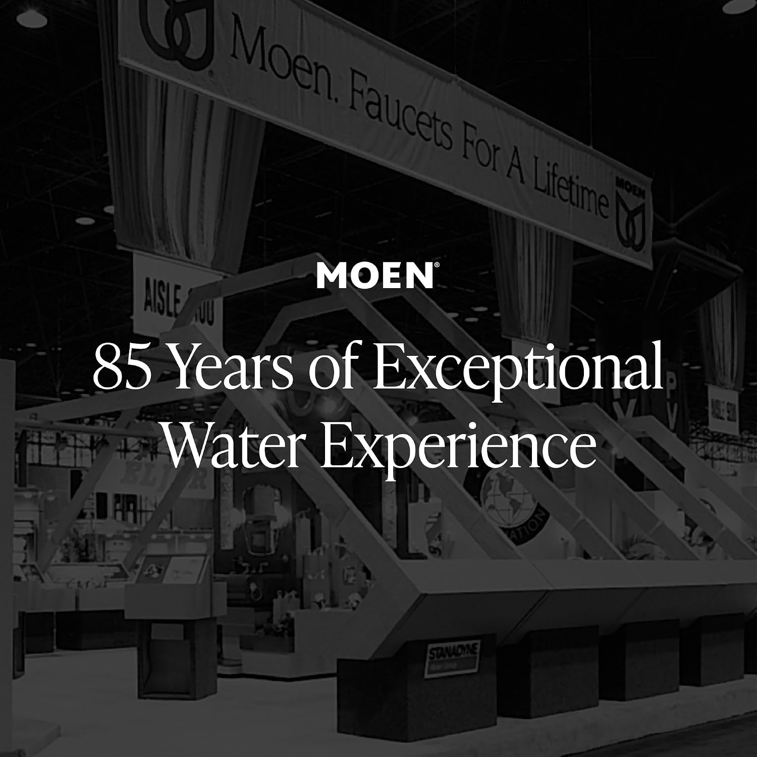 Moen T6708BL Genta LX Two-Handle Widespread Modern Bathroom Faucet, Valve Required, Matte Black