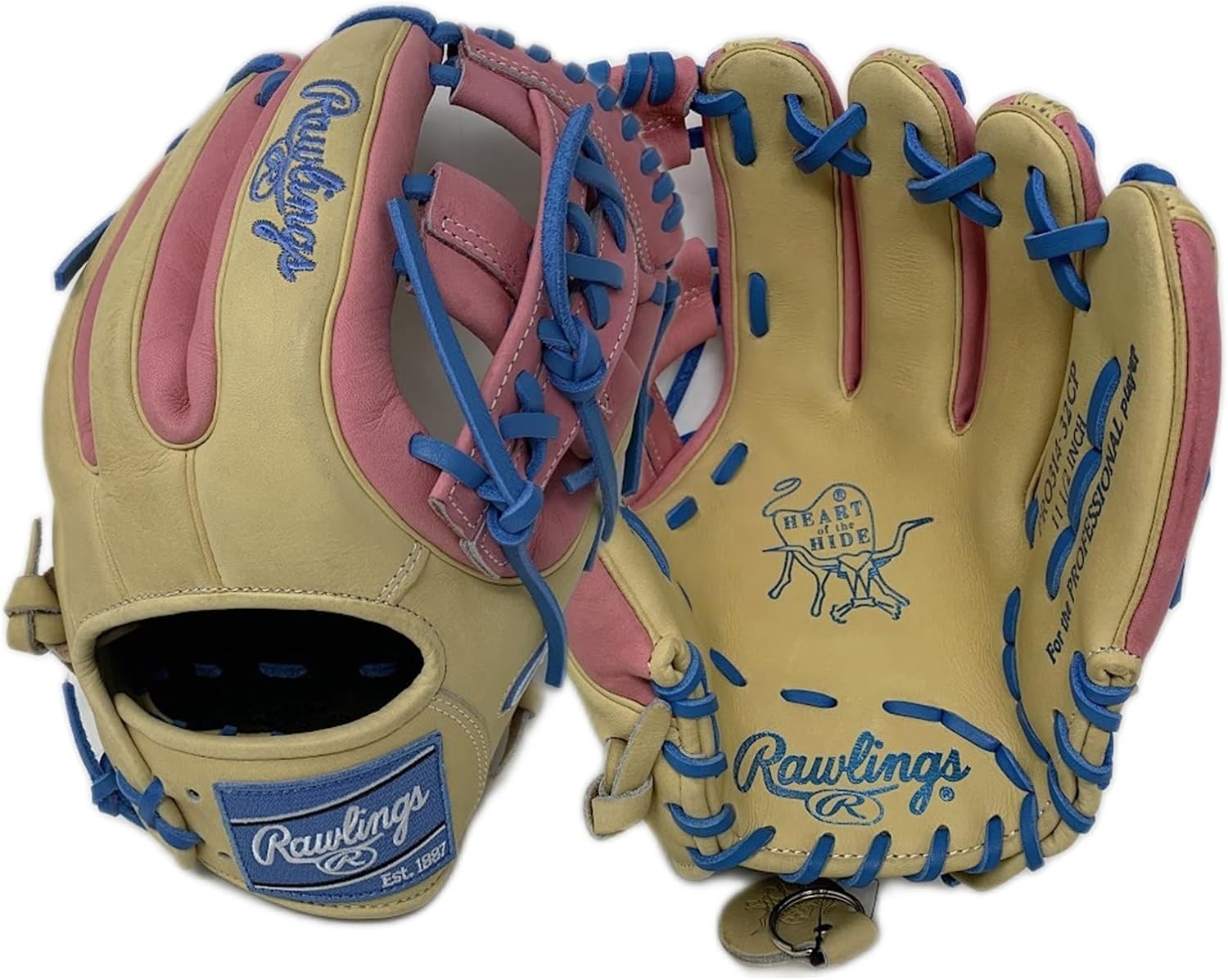 Rawlings | Heart of The Hide Baseball Glove | Single Split Web | Infield 11.5' | Standard Fit | Multiple Colors