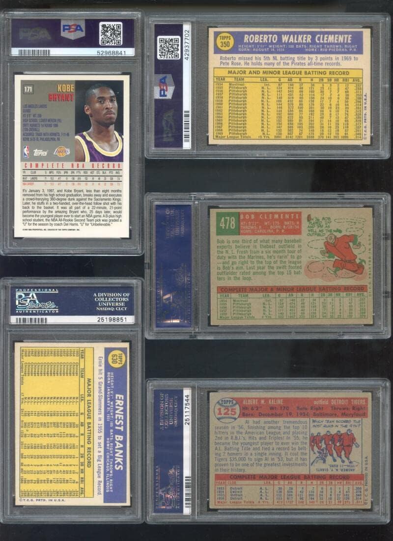 1970 Topps #350 Roberto Clemente Pittsburgh Pirates PSA 6 Graded Baseball Card