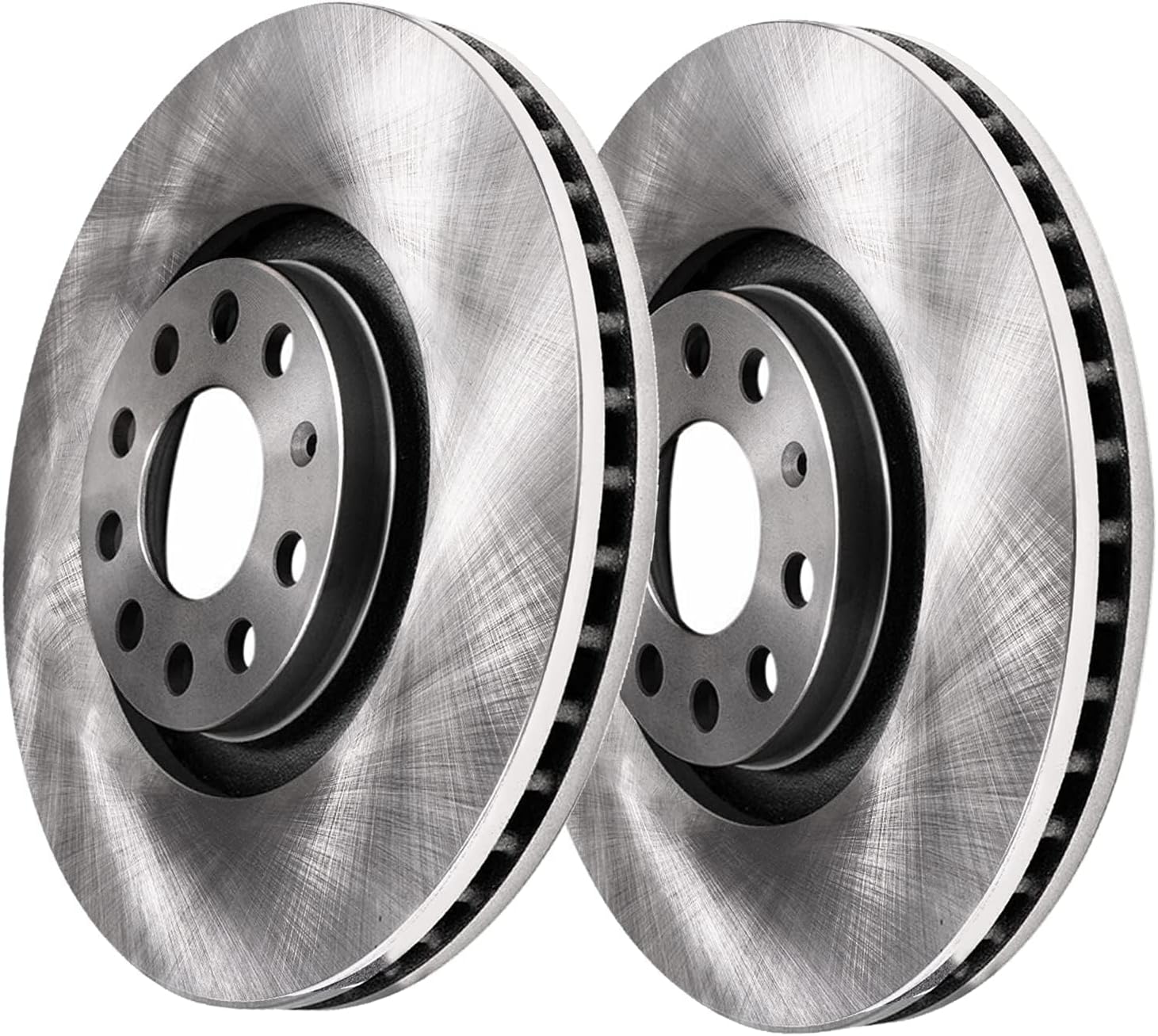 Detroit Axle - Brake Kit for Volkswagen 2010 Jetta 2009-2011 Eos 2009-2010 Audi A3 Quattro Disc Brake Rotors Ceramic Brakes Pads Replacement : 11.34' inch Front and 11.10' inch Rear Rotors