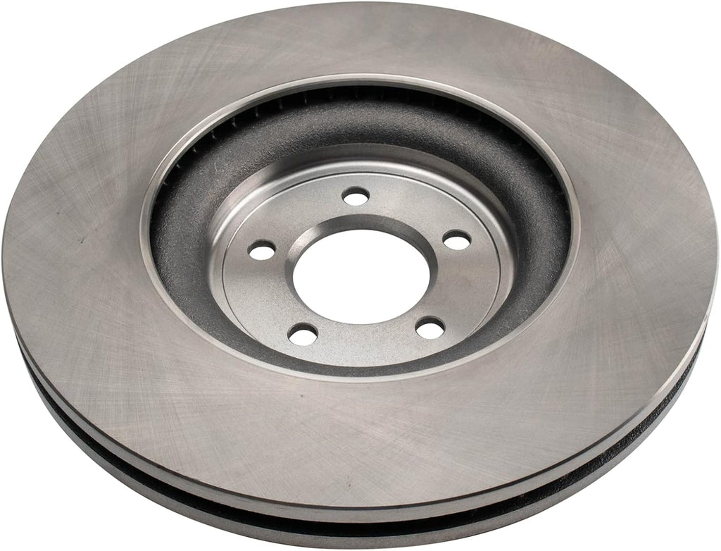 TRQ Front Brake Pad and Rotor Set Ceramic Vented Rotors Compatible with 2006-2008 Jaguar S-Type 2005-2009 Super V8 2009-2015 XF 2010-2019 XJ XJR 2010-2015 XK 2007-2009 XKR