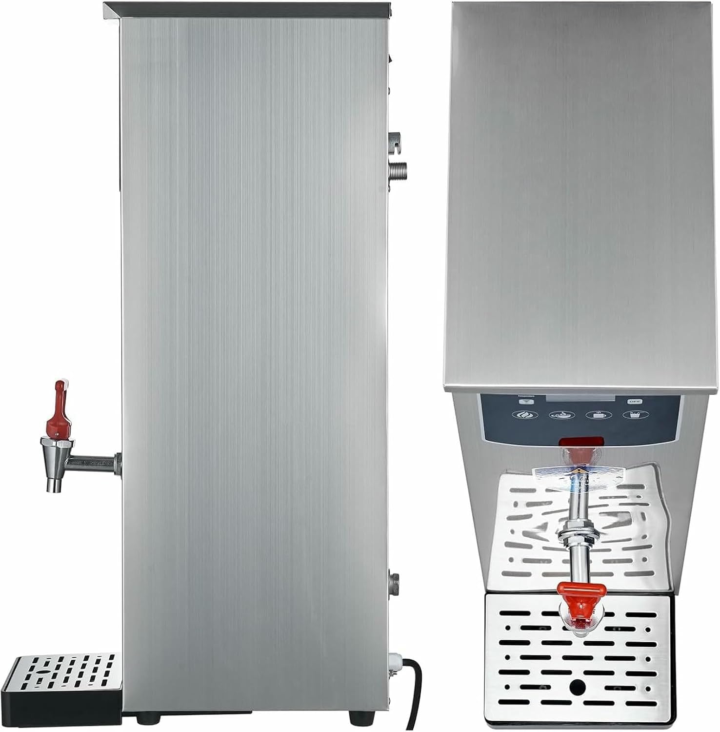 Commercial Hot Water Boiler 2.5kW Autofill Stainless Steel Tea,Coffee Making Water Heater,Digital Control Panel,Non Drip Tap,Auto Temperature Control(20L)