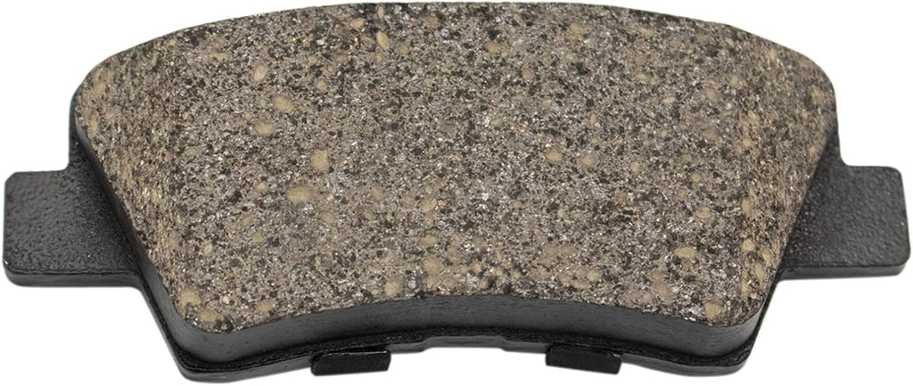 TRQ Front and Rear Brake Pad and Rotor Set Ceramic Vented Solid Rotors Compatible with 2017-2020 Hyundai Ioniq 2017-2019 Kia Niro