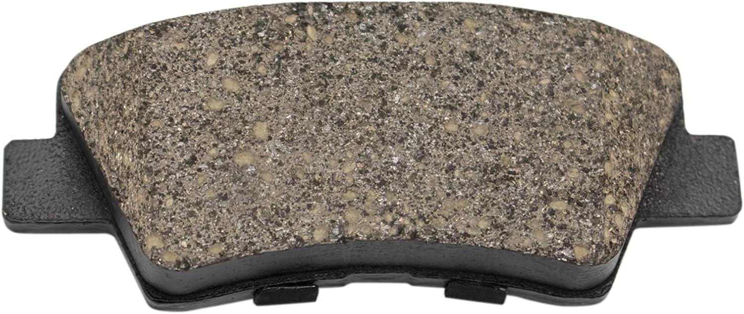 TRQ Front and Rear Brake Pad and Rotor Set Ceramic Vented Solid Rotors Compatible with 2017-2020 Hyundai Ioniq 2017-2019 Kia Niro