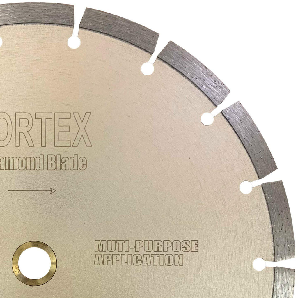(10 Pack) VTXMax VSS 10 Inch Dry or Wet Cutting General Purpose Power Saw Segmented Diamond Blades for Concrete Stone Brick Masonry (10' (10 pcs))