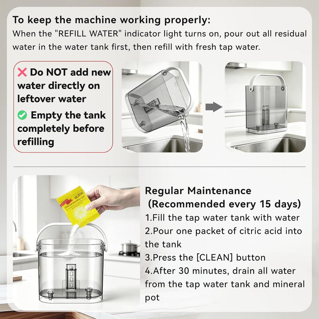 F40-AC（2nd Gen） Reverse Osmosis Water Filter Countertop with UV, Natural Remineralization,10-Stage RO Filtrations, 4:1 Pure to Drain, pH9 Alkaline Water Purifier,BPA Free,NSF/ANSI/UL/FDA