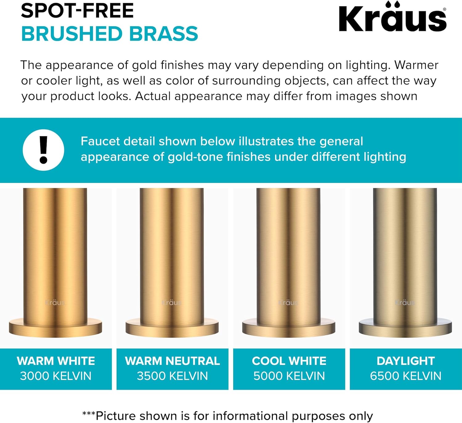 KRAUS Indy Single Handle One Hole Bathroom Sink Faucet in Spot-Free Brushed Brass/Matte Black, KBF-1411SFBBMB