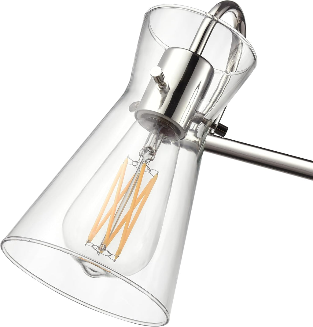 ML Lighting 21004-PN Camellia 30.75' Wide 4-Light Vanity - Polished Nickel