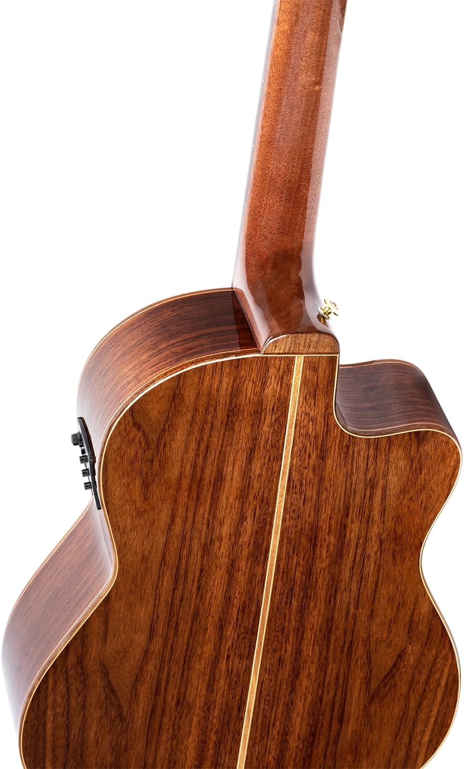RCE159MN-L Ortega Guitars Performer Series Left-Handed Solid Top Medium Neck Acoustic-Electric Nylon Classical Guitar w/Bag