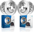 Detroit Axle - Brake Rotors for 10-17 Chevrolet Equinox GMC Terrain 2010 2011 2012 2013 2014 2015 2016 2017 Brakes Rotors Replacement: 12.64' inch Front and 11.93' inch Rear Rotors