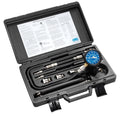 OTC 5605 Deluxe Compression Tester Kit for Gasoline Engines with Easy to Read 2-1/2' Dual Scale Gauge, Extra Long Flex Hose, Multiple Adapters, and Storage Case