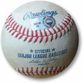 Skip Schumaker Game Used Baseball Hit Double vs. Chatwood 7/13/13 EK325739 - MLB Game Used Baseballs
