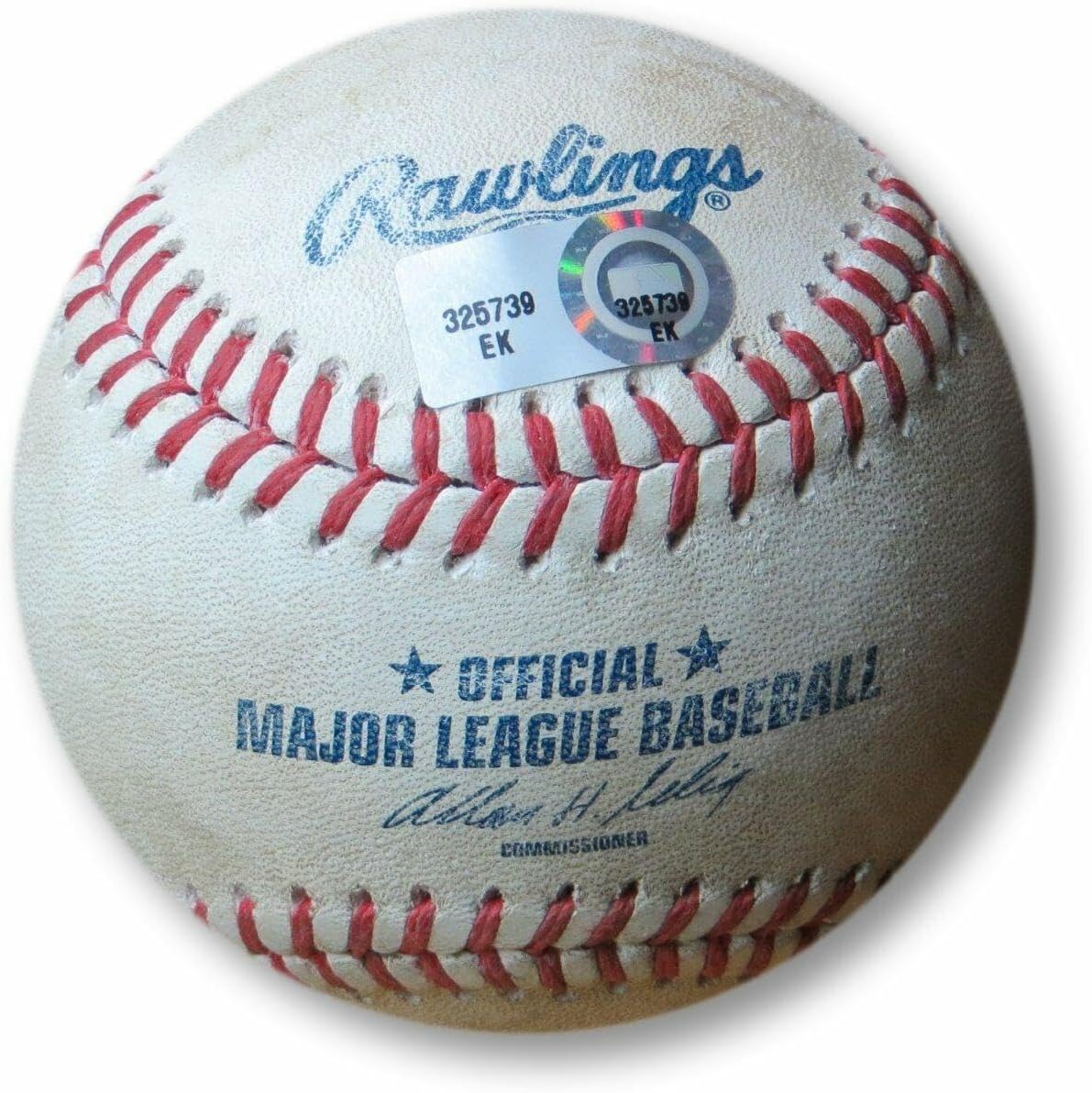 Skip Schumaker Game Used Baseball Hit Double vs. Chatwood 7/13/13 EK325739 - MLB Game Used Baseballs