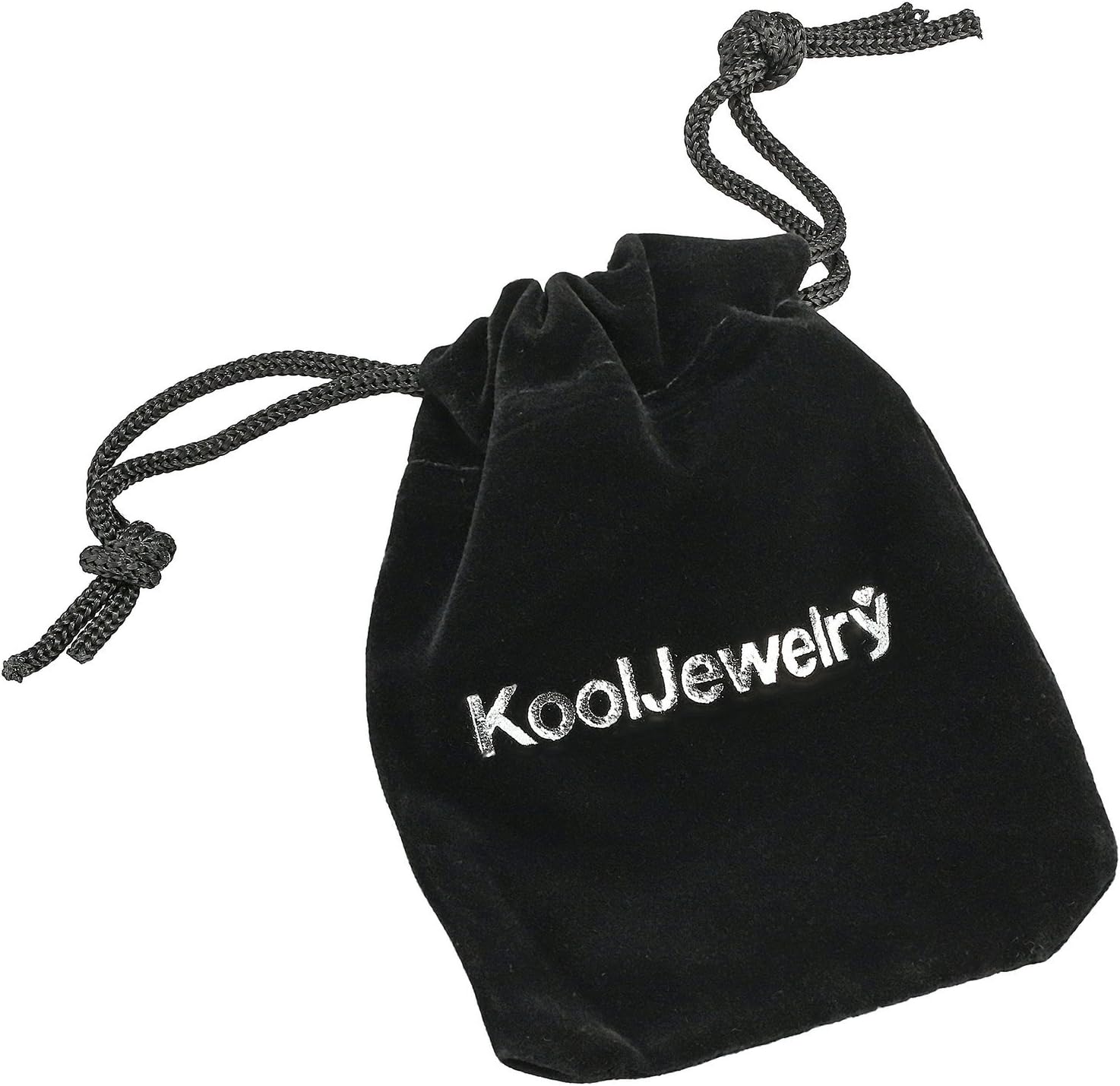 Kooljewelry 14k White Gold 2 mm Diamond Weave Chain Necklace (16, 18, 20, 22, 24, 26 or 30 inch)