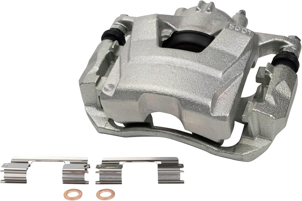 TRQ Front Brake Pad and Rotor Set Ceramic Vented Rotors Calipers Compatible with 2011-2015 Chevrolet Cruze 2016 Cruze Limited 2012-2017 Sonic
