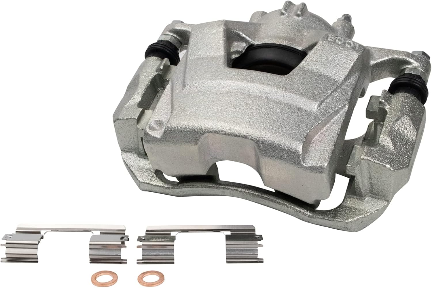 TRQ Front Brake Pad and Rotor Set Ceramic Vented Rotors Calipers Compatible with 2011-2015 Chevrolet Cruze 2016 Cruze Limited 2012-2017 Sonic