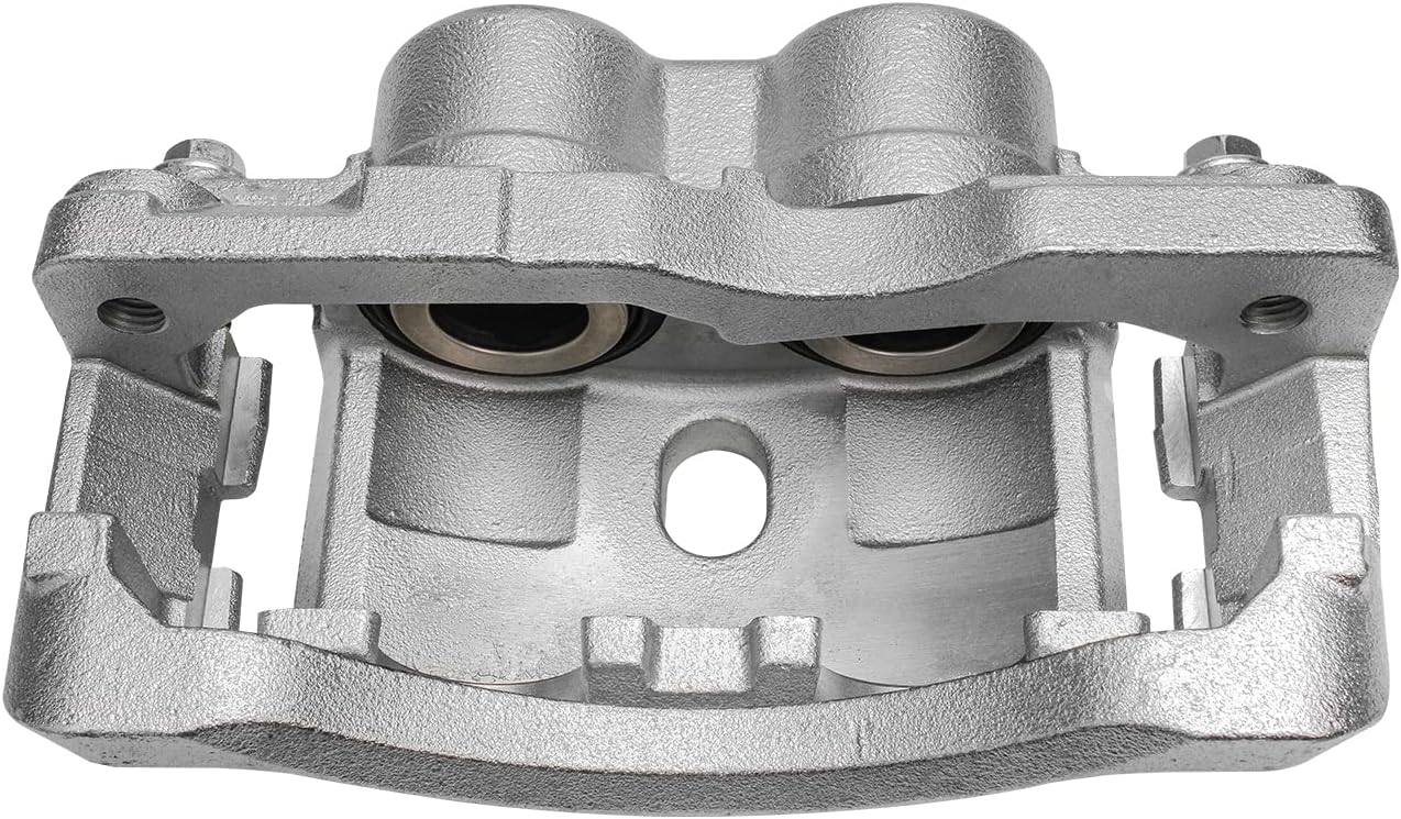 Detroit Axle - Front Brake Kit for Express Savana Silverado Sierra Savana 3500 4500, Drilled Rotors Brake Pads Left Caliper Replacement : 12.8 inch Rotor
