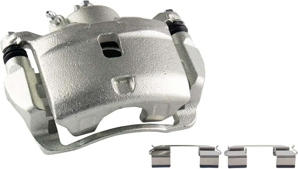 TRQ Front Brake Pad and Rotor Set Ceramic Vented Rotors Calipers Compatible with 2003-2011 Honda Element