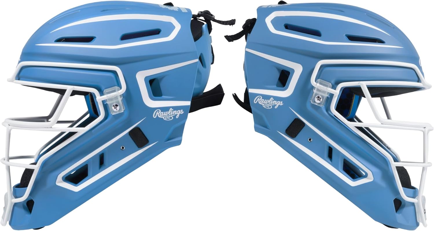 Rawlings Rawlings | MACH PRO Series Catcher's Helmet | Baseball | NOCSAE Certified | Junior & Senior Sizing | Multiple Colors