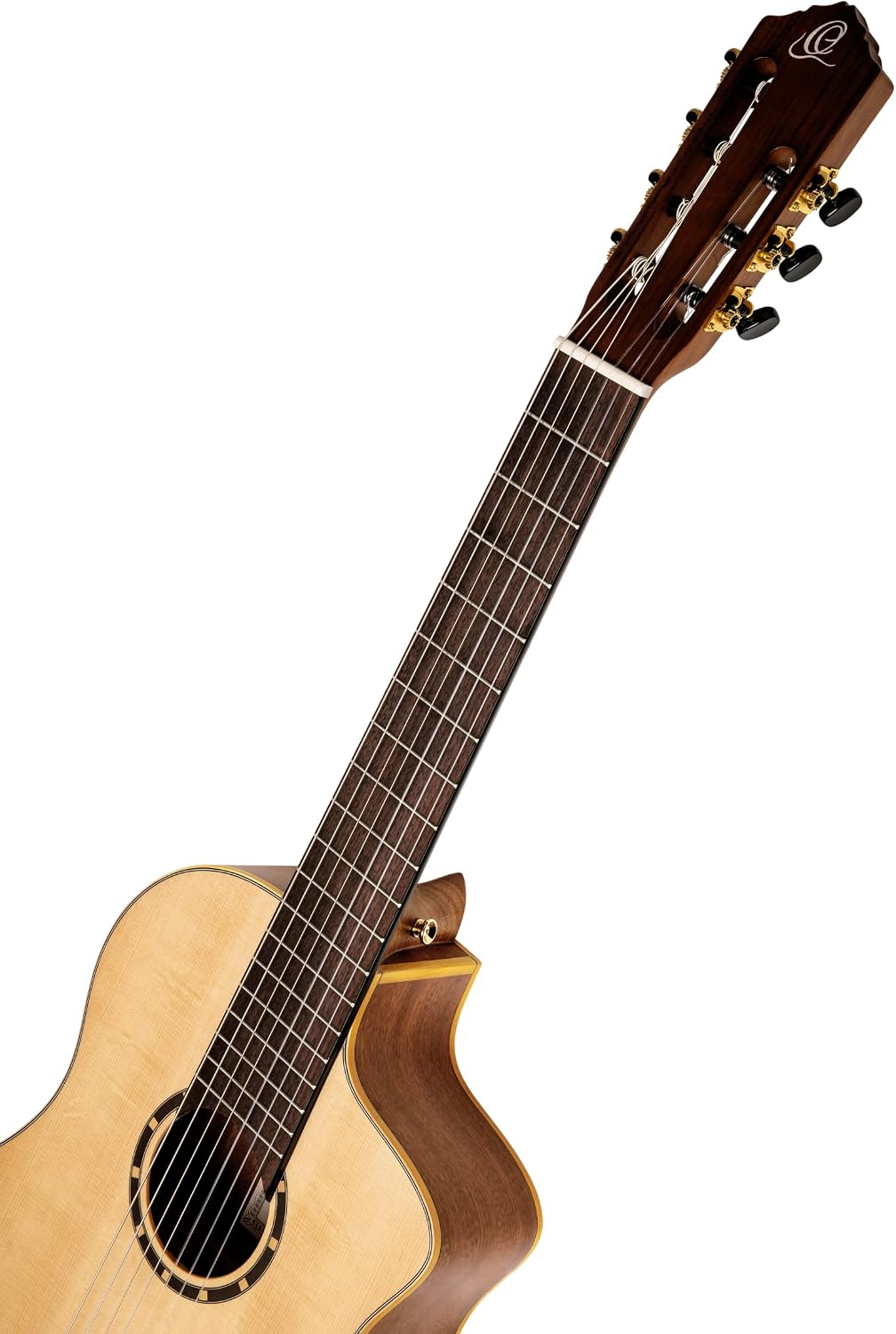 Family Series Pro 7-String Solid Top Acoustic-Electric Nylon Classical Guitar w/Bag