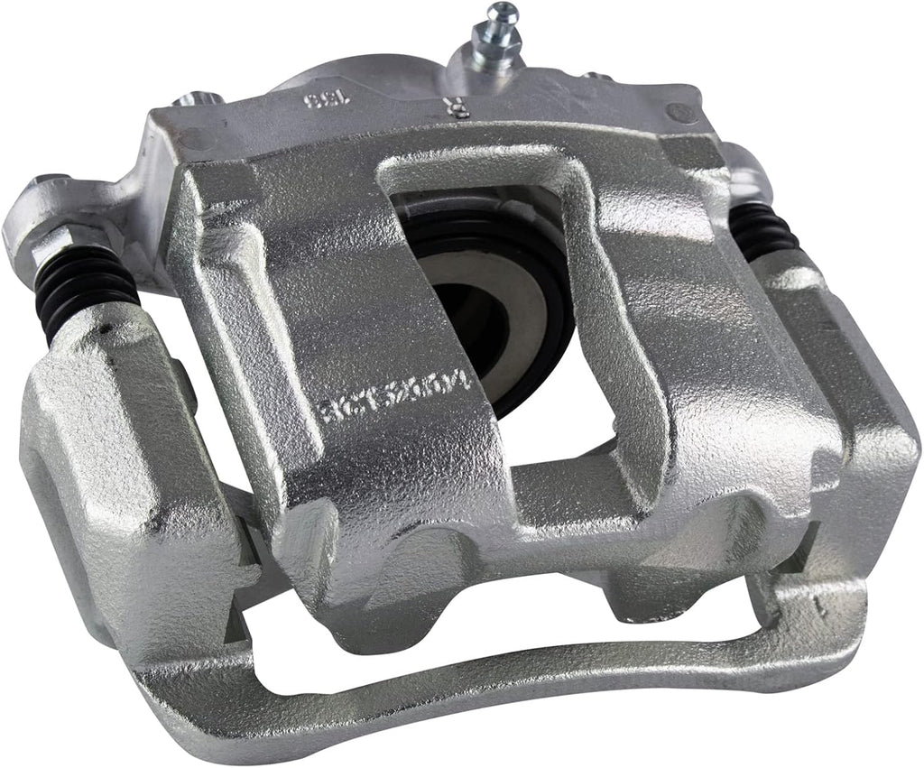 TRQ Front Brake Pad and Rotor Set Ceramic Vented Rotors Calipers Compatible with 2011-2014 Hyundai Sonata