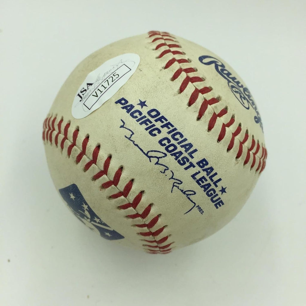 2004 Felix Hernandez Pre Rookie Signed Game Used Minor League Baseball JSA COA - MLB Game Used Baseballs