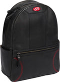 Rawlings | Leather Backpack Collection | Genuine Leather | Black | 12' W x 16' H x 4.5' D
