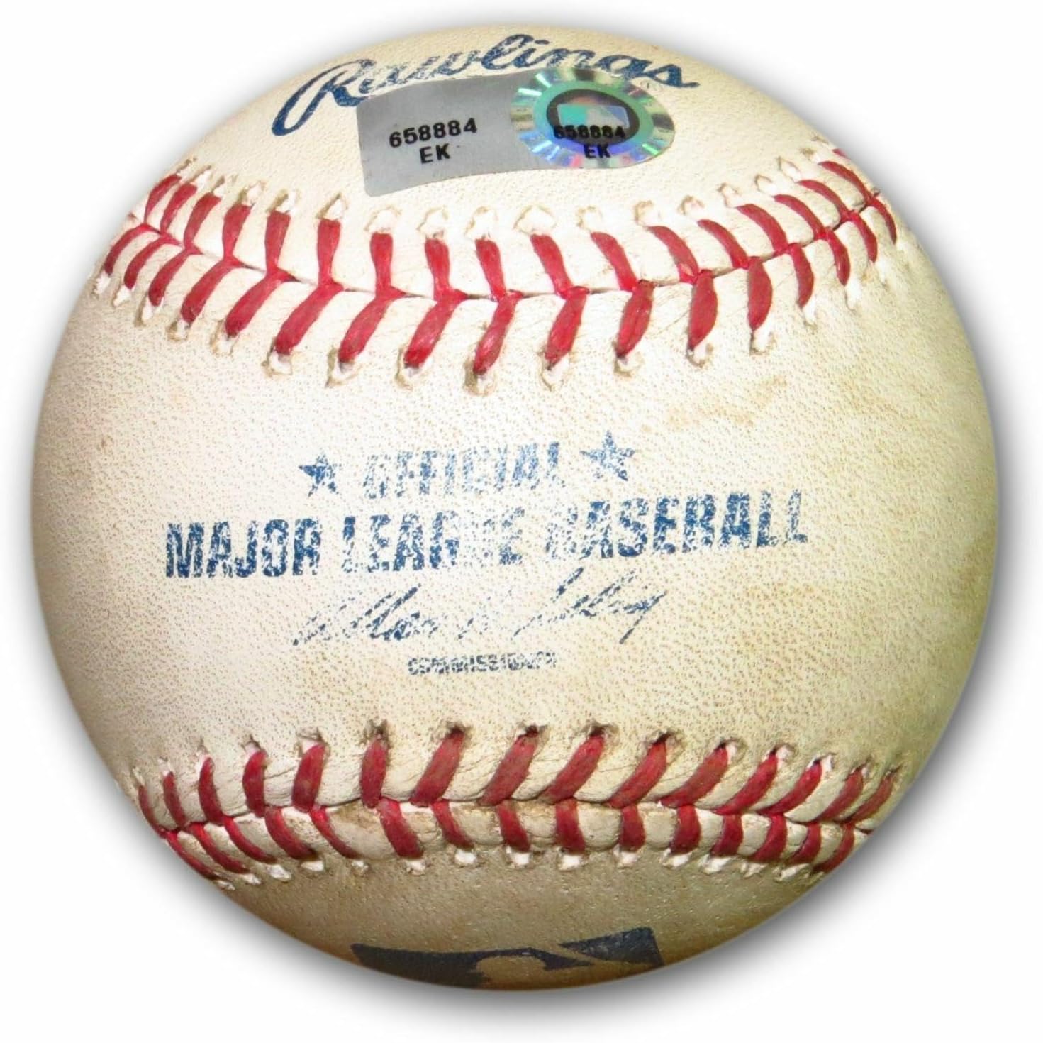Mark Ellis Game Used Baseball 8/30/13 Dodgers Rare Hit Double vs Padres EK658884 - MLB Game Used Baseballs
