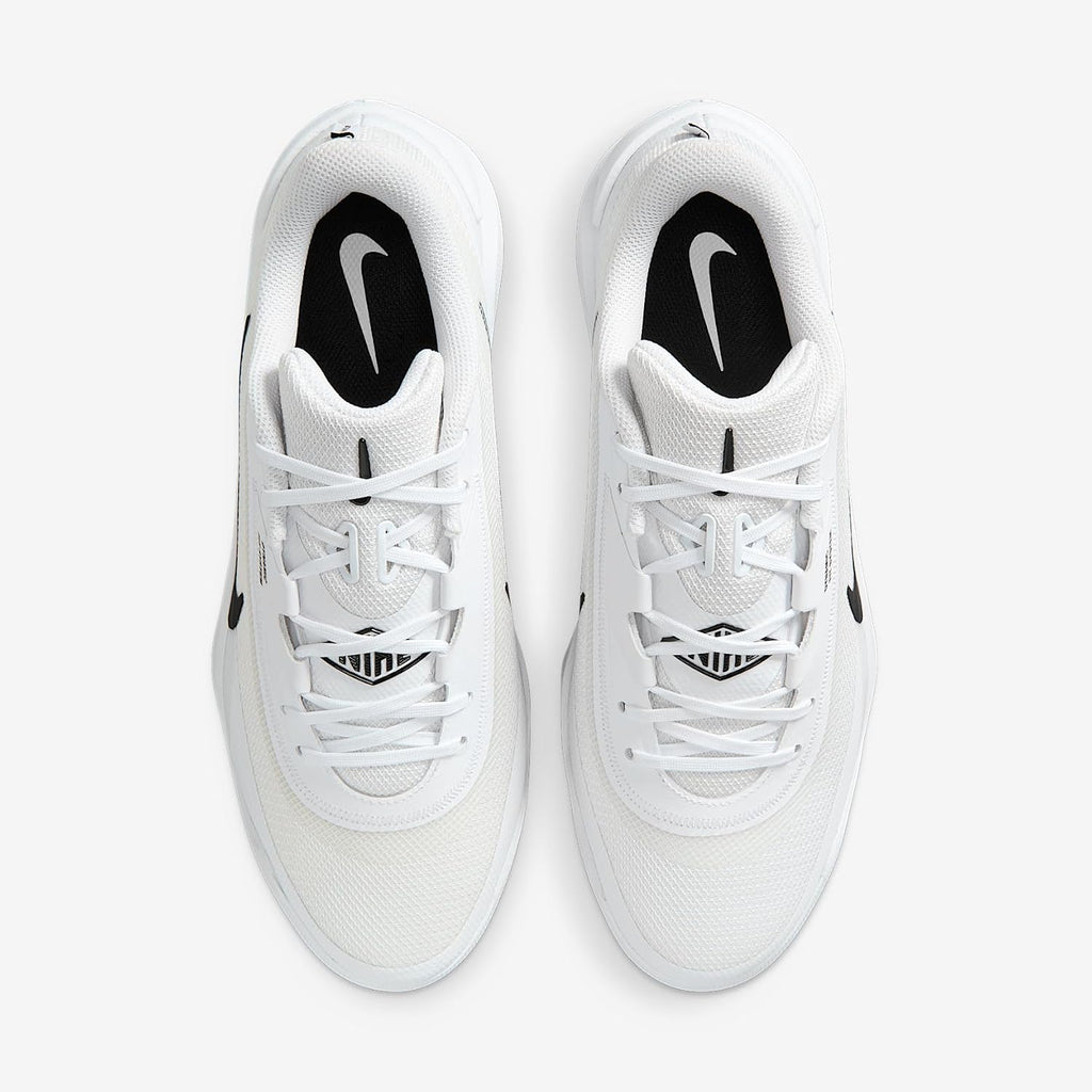 Nike Diamond Showcase MTL Baseball Cleats (White/Black)