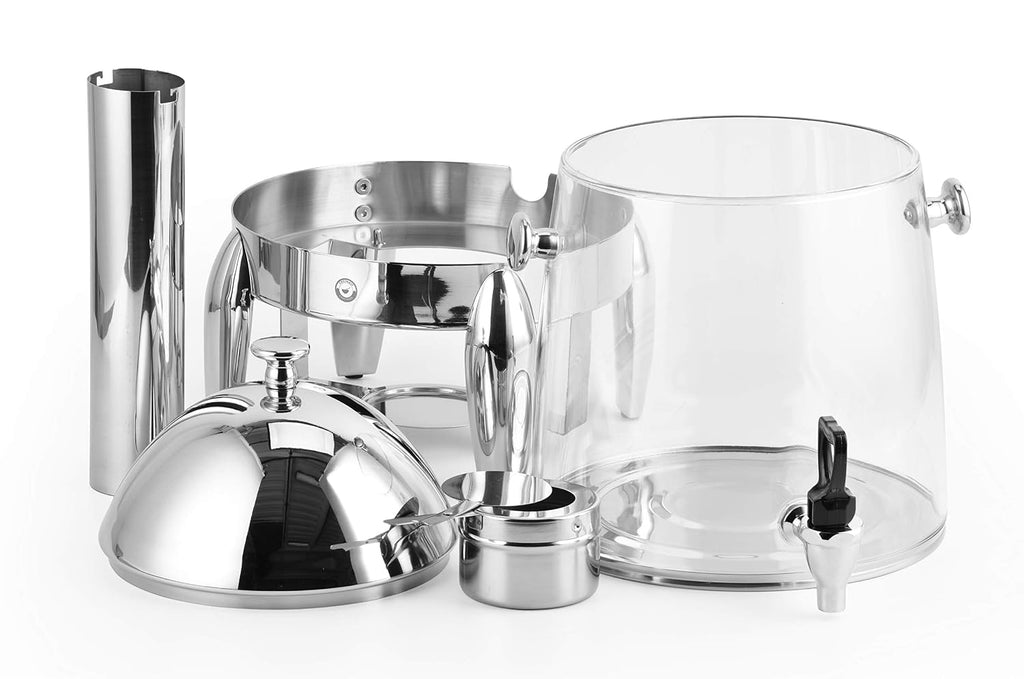 3 Gallon Hot and Cold Beverage Dispenser with Center Ice Core Durable and Long-Lasting