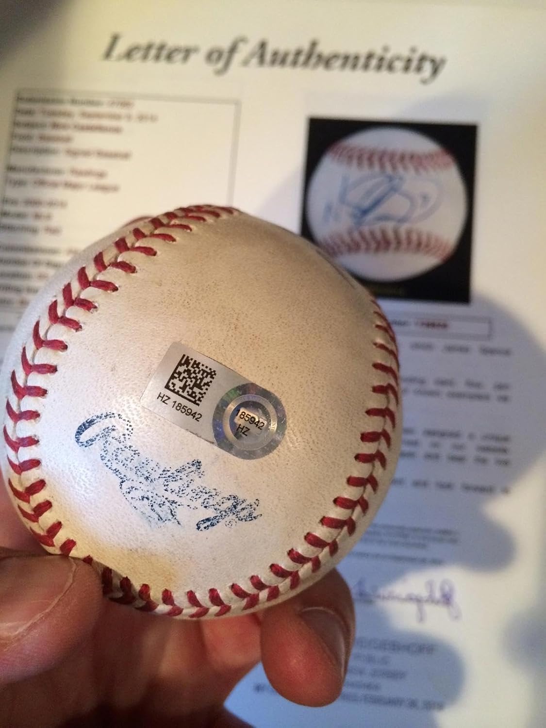 Nick Castellanos Signed Infield Single-4/2014-tigers Roy-mlb/jsa Authenticated- - MLB Autographed Game Used Baseballs
