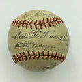 RARE Ted Williams World War 2 WW2 Team Signed Game Used Baseball PSA DNA COA - Autographed Baseballs
