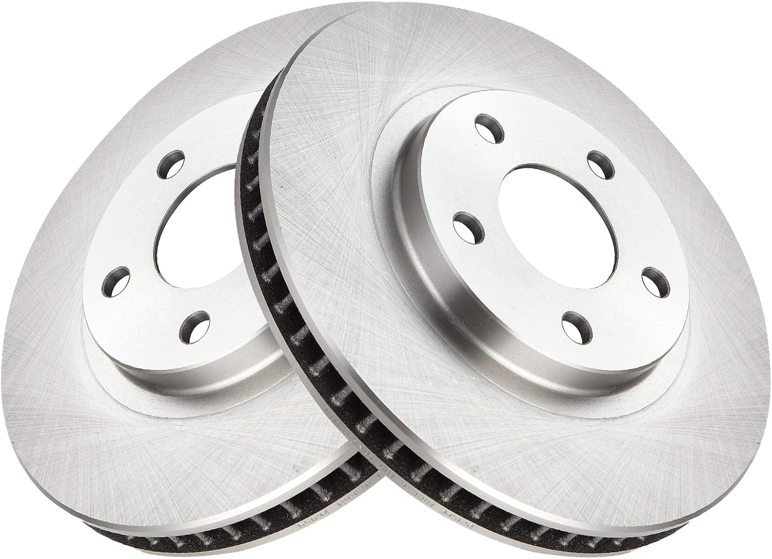 TRQ Front Brake Pad and Rotor Set Ceramic Vented Rotors Compatible with 1998-2002 Chevrolet Camaro Pontiac Firebird
