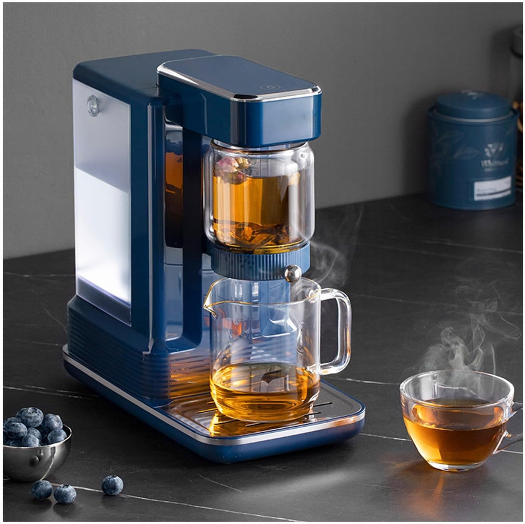 instant hot water dispenser Home office desk heating fully automatic digital display coffee and tea all-in-one water dispenser 29 * 15.9 * 30cm(Color:a)