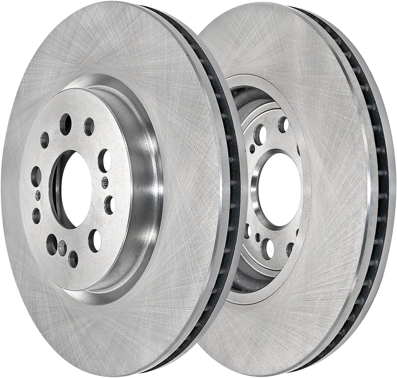 Detroit Axle - 10pc Brake Kit for 2017-2021 Honda Clarity Disc Brake Rotors Ceramic Brakes Pads with Hardware 2018 2019 2020 Replacement : 12.28' inch Front and 12.20' inch Rear
