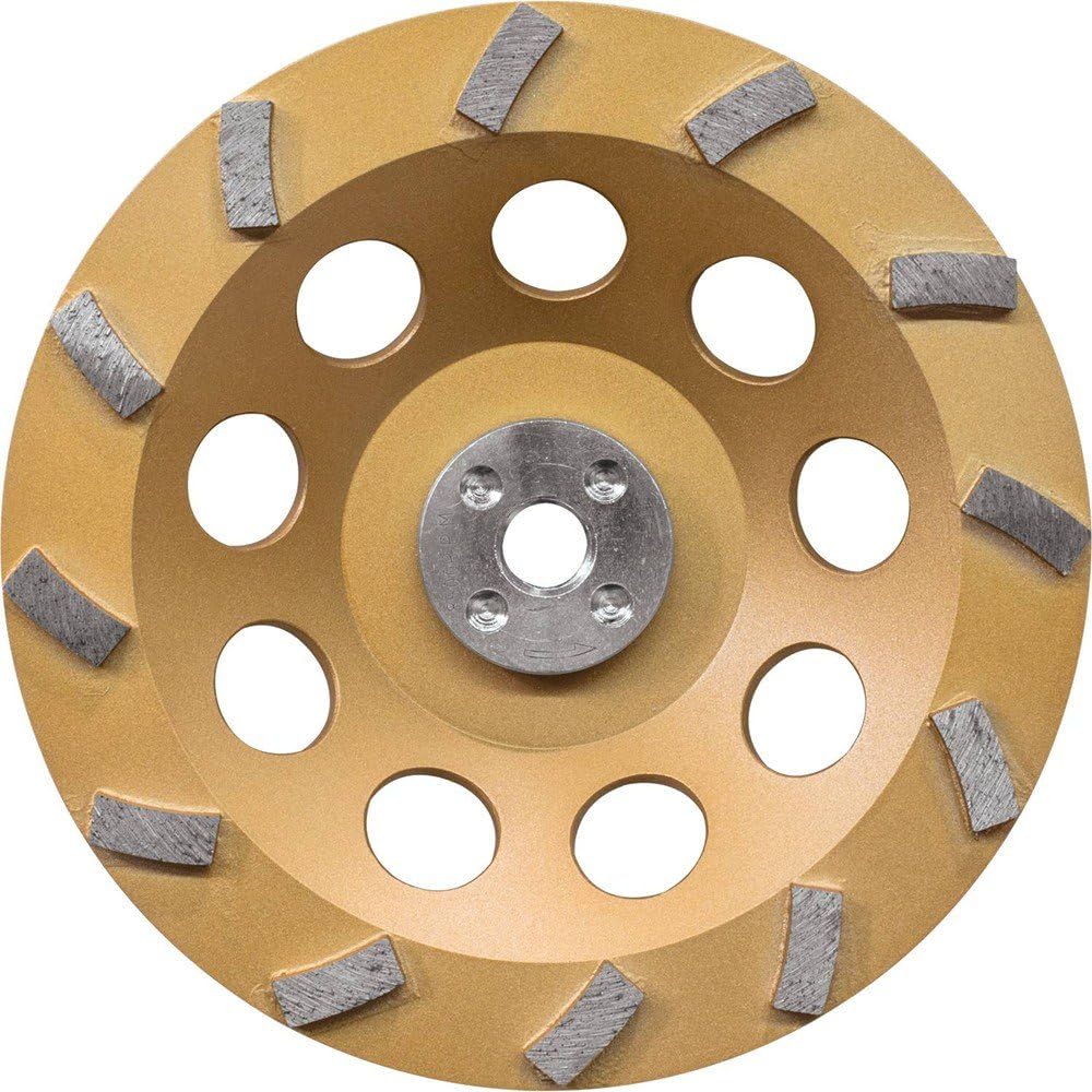 Makita A-96419 7' Low-Vibration Diamond Cup Wheel, 12 Segment Turbo
