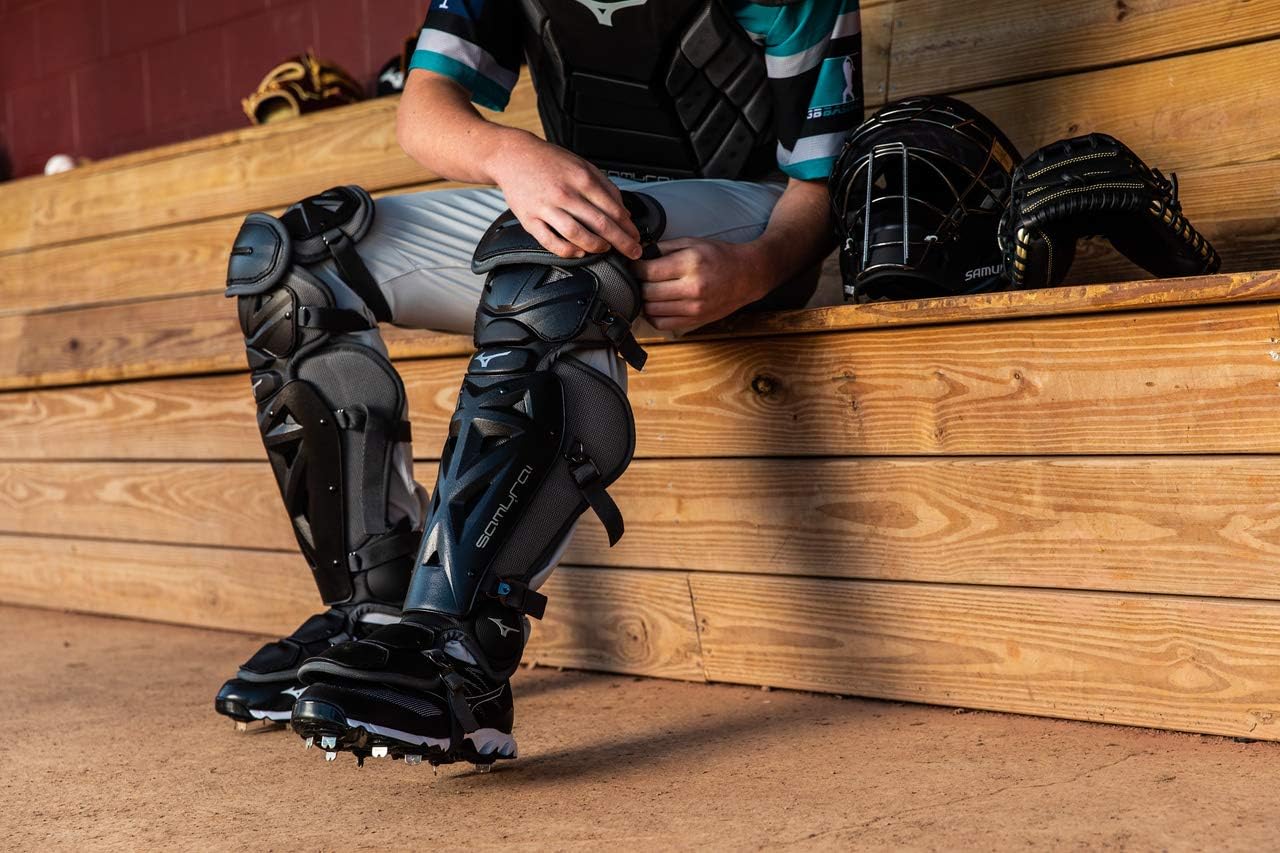 Mizuno Youth Samurai Baseball Shin Guards