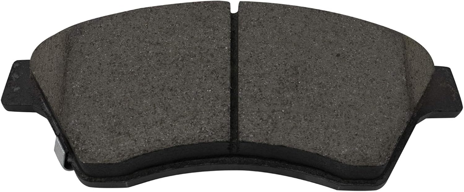 TRQ Front Brake Pad and Rotor Set Ceramic Vented Rotors Calipers Compatible with 2011-2015 Chevrolet Cruze 2016 Cruze Limited 2012-2017 Sonic