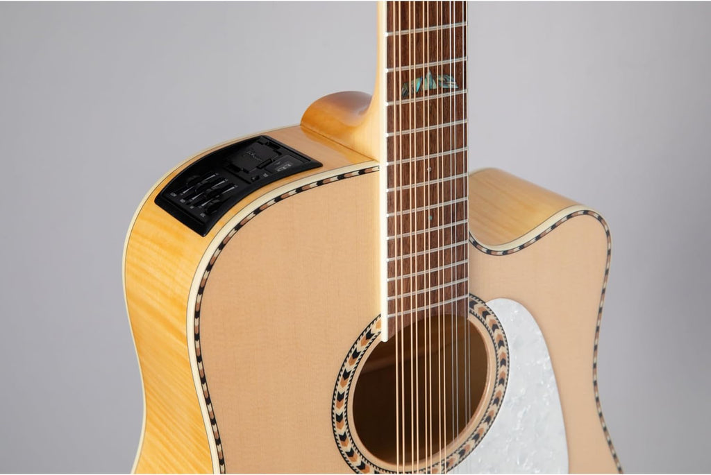 Takamine GD74CE Unison 12-string Acoustic-electric Guitar - Natural