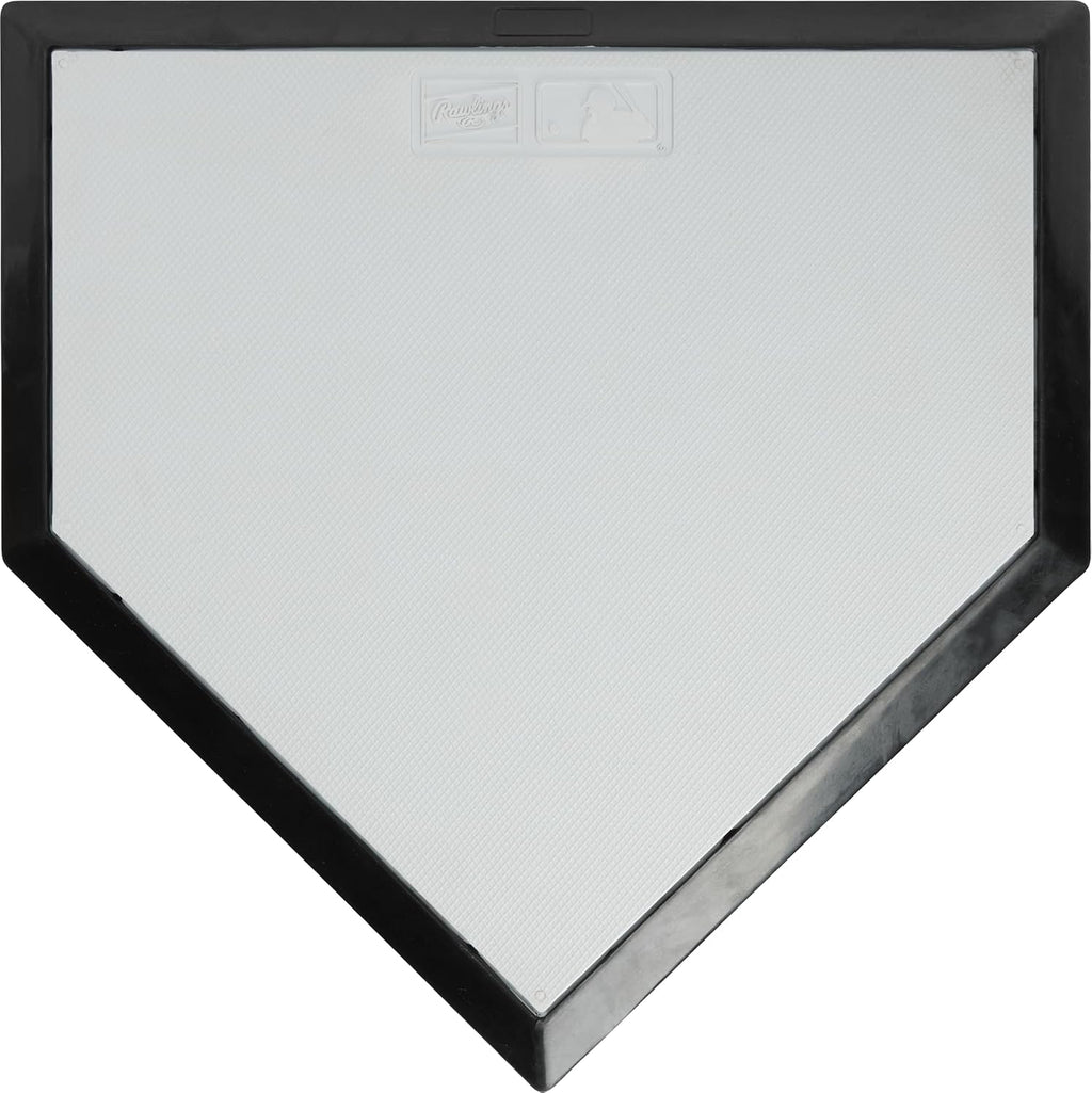 Rawlings | Hollywood PRO Style Home Plate | Baseball/Softball | Authentic MLB Collection | Spiked/Bury-All/Turf Option