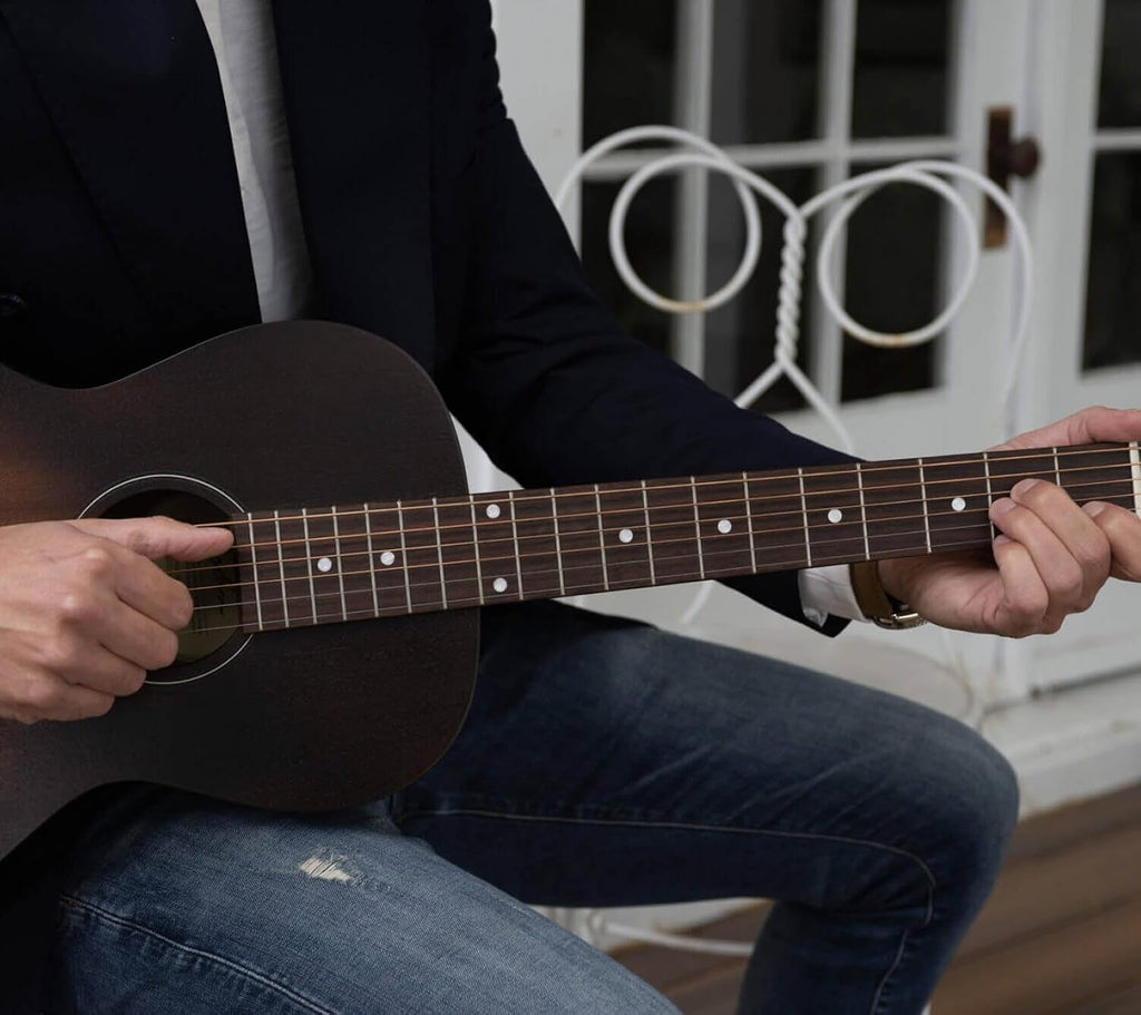 Godin Mahogany Parlor Acoustic-electric Guitar - Black Burst