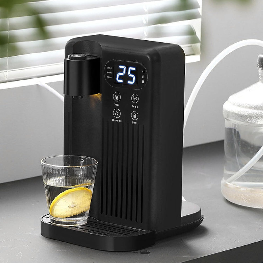 Instant Hot Water Dispenser, 3L Electric Tea Kettle with 12 Variable Presets Temperatures, 3s Quick Heating Large Water Boiler Maker with Child Lock, Antislip for Table Top (US