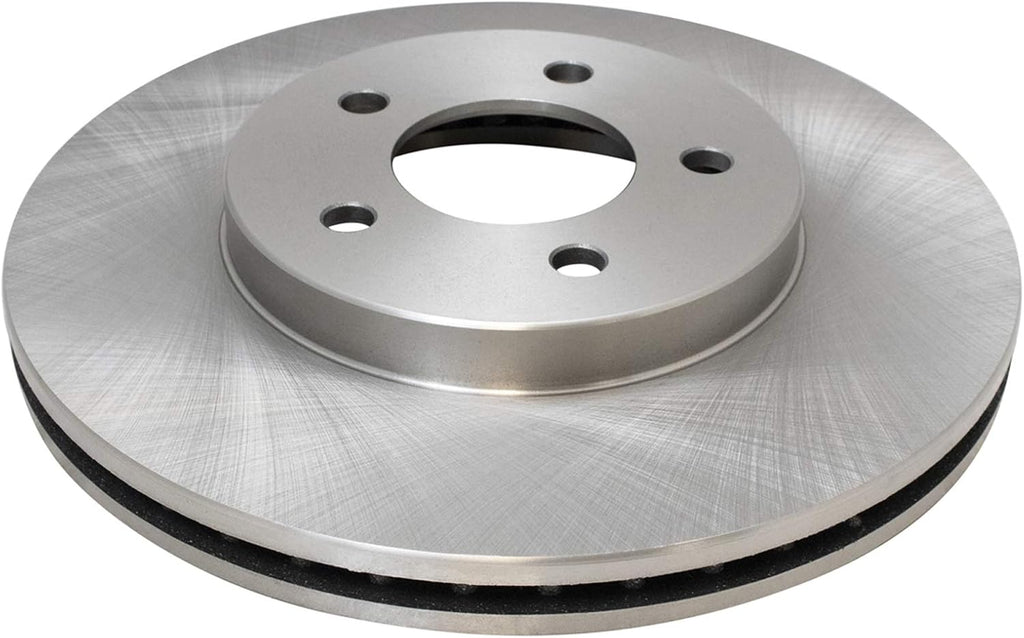 TRQ Front Brake Pad and Rotor Set Ceramic Vented Rotors 11.93 in 5-Lug for 2011-2012 Ford Escape 2011 Mercury Mariner