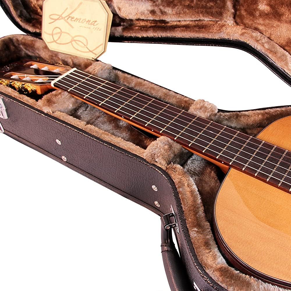 Kremona Reinhardt Series 6 Acoustic-Electric Nylon-String Guitar, Right, Natural (Daimen)