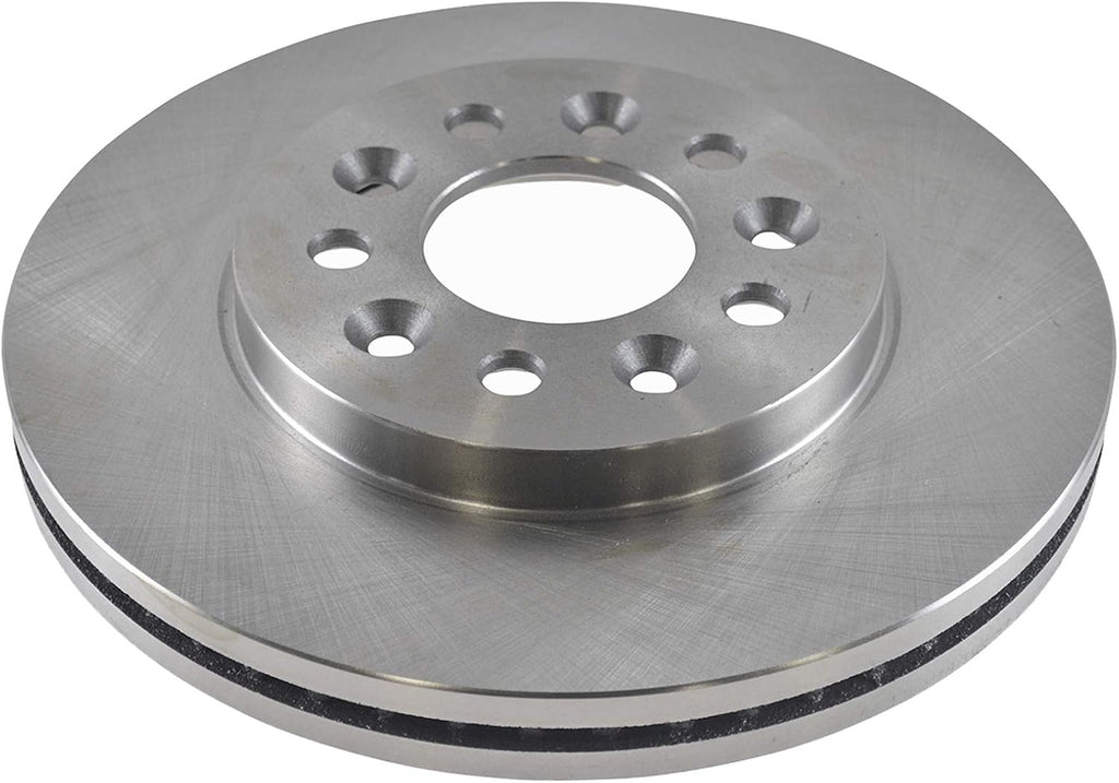TRQ Front Brake Pad and Rotor Set Ceramic Vented Rotors Compatible with 2004-2007 Ford Freestar 2004-2007 Monterey