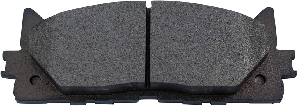 TRQ Front & Rear Brake Pad & Rotor Kit Performance Semi-Metallic Premium G-Coated Slotted X Drilled Compatible with 2013-2018 Lexus ES300h ES350 Toyota Avalon 2012-2017 Camry