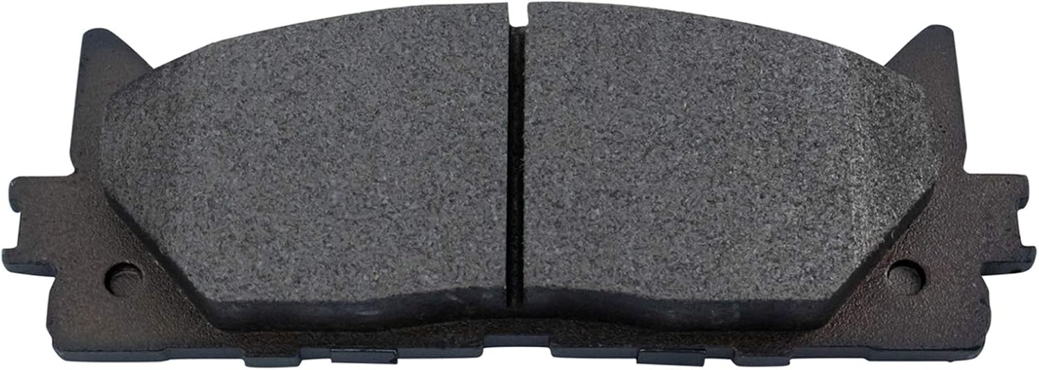 TRQ Front & Rear Brake Pad & Rotor Kit Performance Semi-Metallic Premium G-Coated Slotted X Drilled Compatible with 2013-2018 Lexus ES300h ES350 Toyota Avalon 2012-2017 Camry