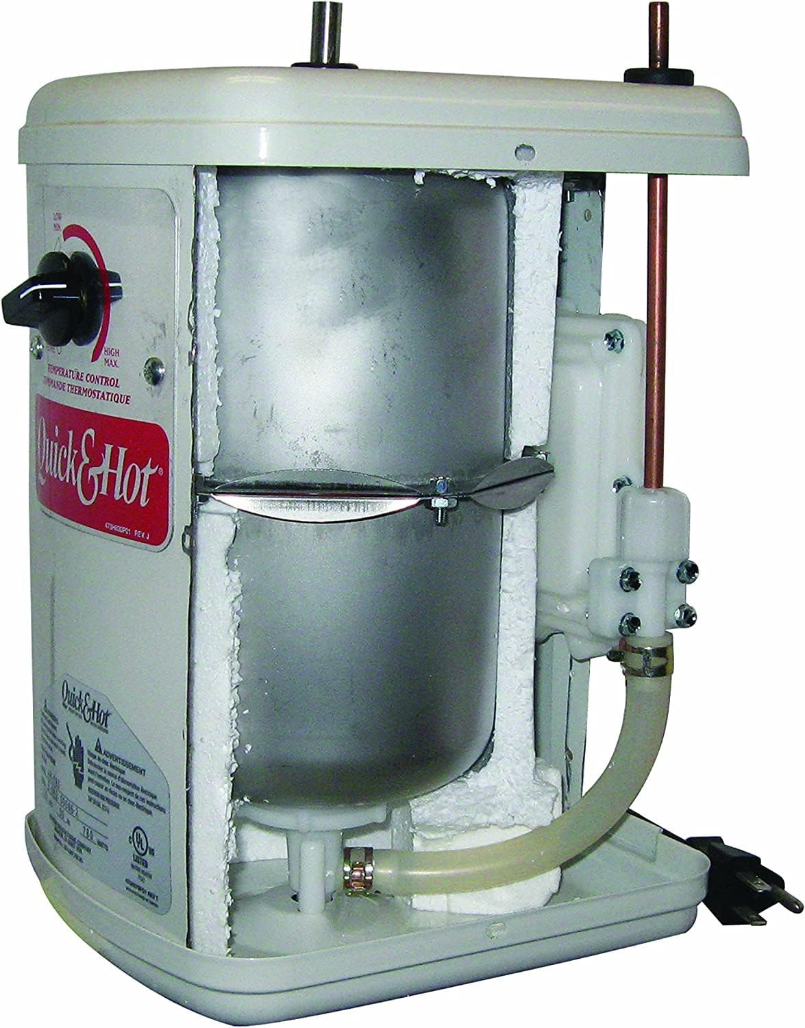 Westbrass D205HFP-26 Hot Water Dispenser, 9', Polished Chrome