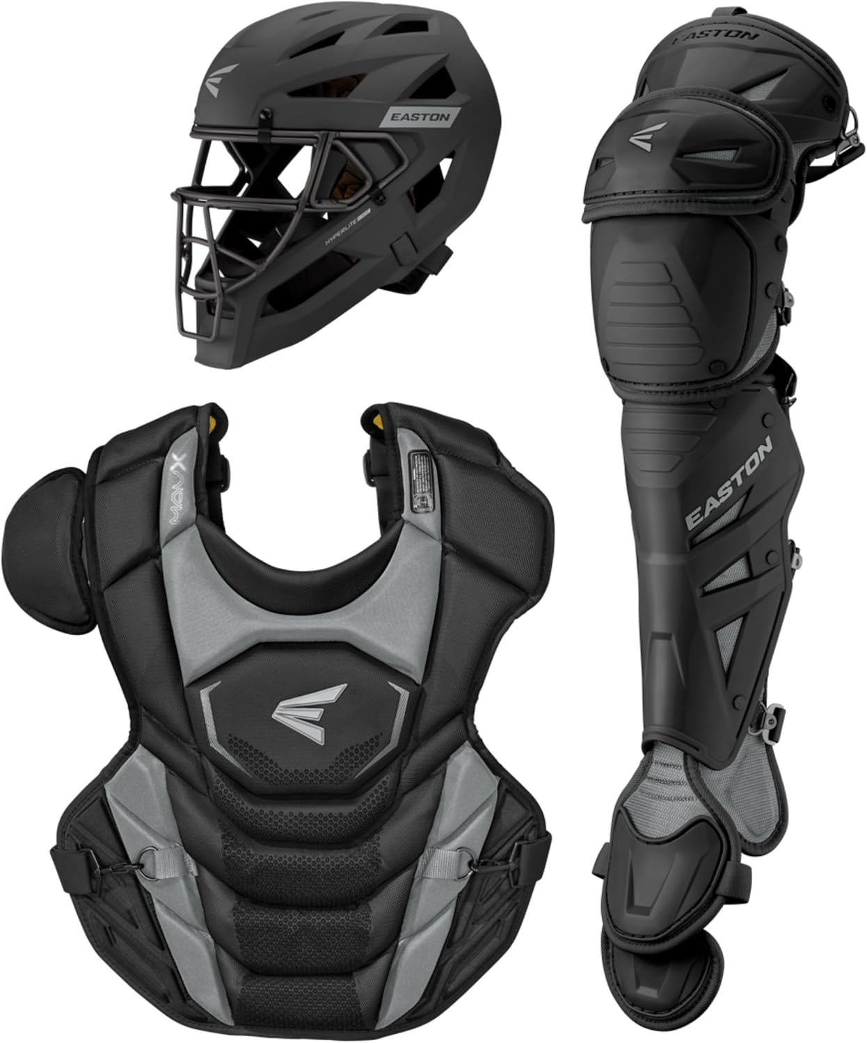 Easton | MAV X Series Baseball Catcher's Set | NOCSAE Certified
