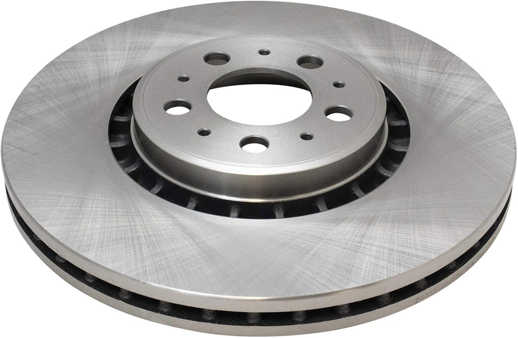 TRQ Front Brake Pad and Rotor Set Ceramic Vented 336 mm Rotors Compatible with 2003-2009 Volvo XC90